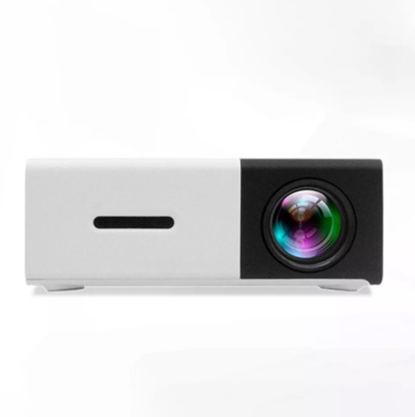 Micro Mini Projector (Black & White)