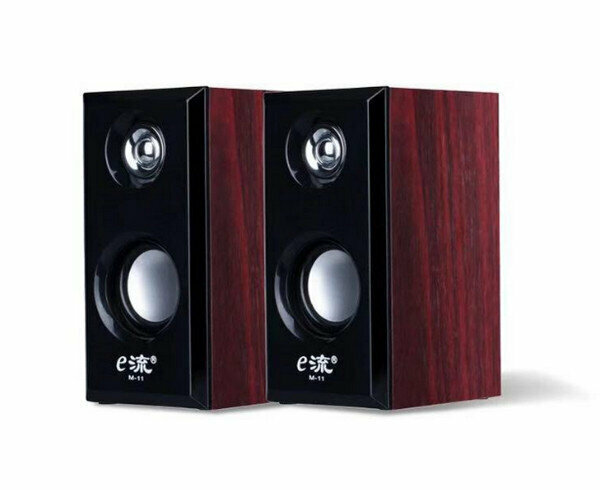 Mini Subwoofer Multimedia USB Wooden Speaker - E Stream M11
