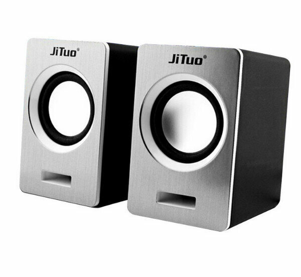 Multimedia mini computer audio subwoofer-JT2614-Tuhao silver