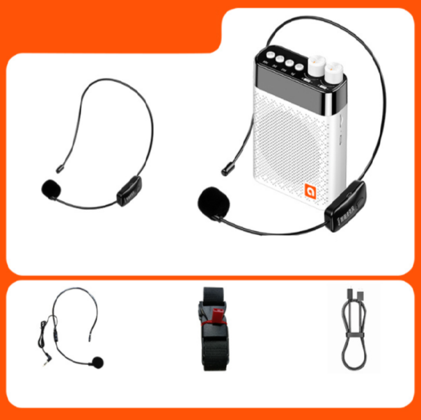 Wired Headset (K7 Piano White [Wireless UHF Headset])