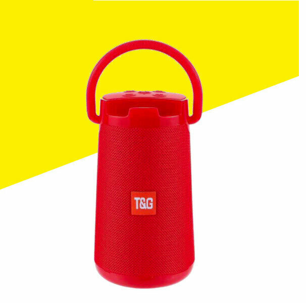Outdoor portable bluetooth portable speaker (red)