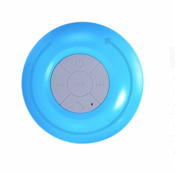 【2pcs】Waterproof Bluetooth Speaker (Blue)