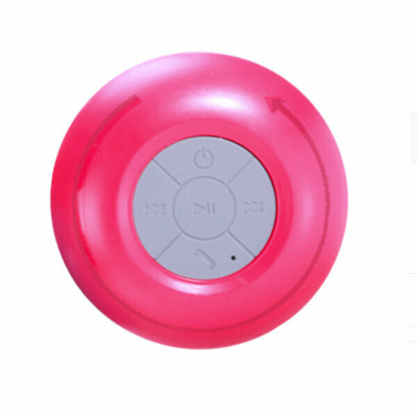 【2pcs】Waterproof Bluetooth Speaker (Red)
