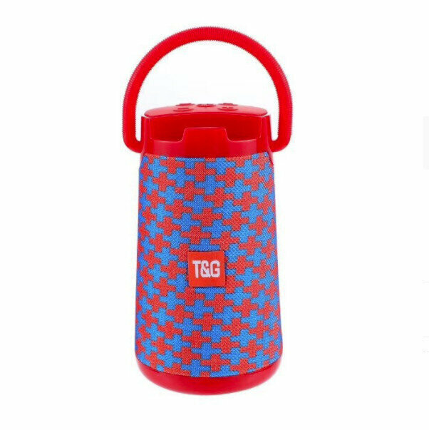 Outdoor portable bluetooth portable speaker (cross red)