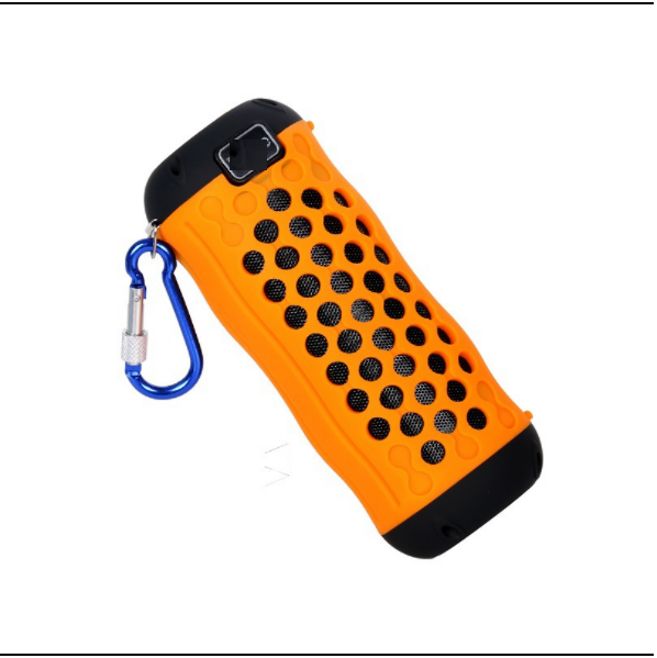 Bluetooth Wireless Waterproof Speaker (Orange)#