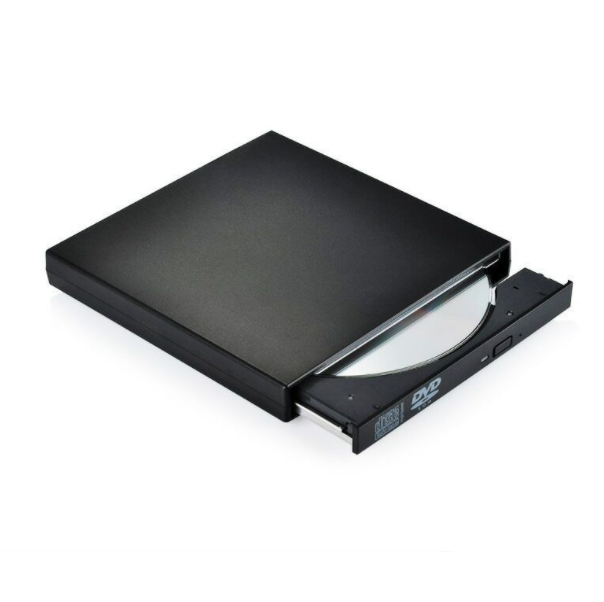 USB External Disc Disc DVD/CDRW Desktop Notebook Universal CD Burner (Black)