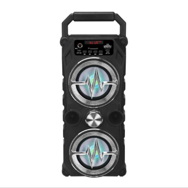 Wireless Bluetooth Mini Portable USB Card Speaker (Silver Gray 13.2*11.1*32.6cm)