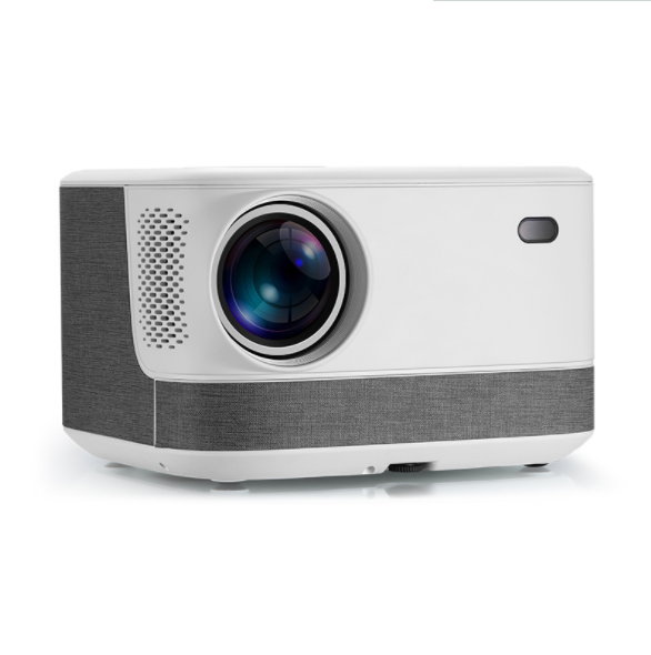 Built-in battery projector, portable mobile phone, wireless WIFI (white, [Android])