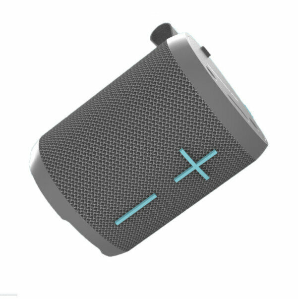 Fabric bluetooth speaker (silver gray)
