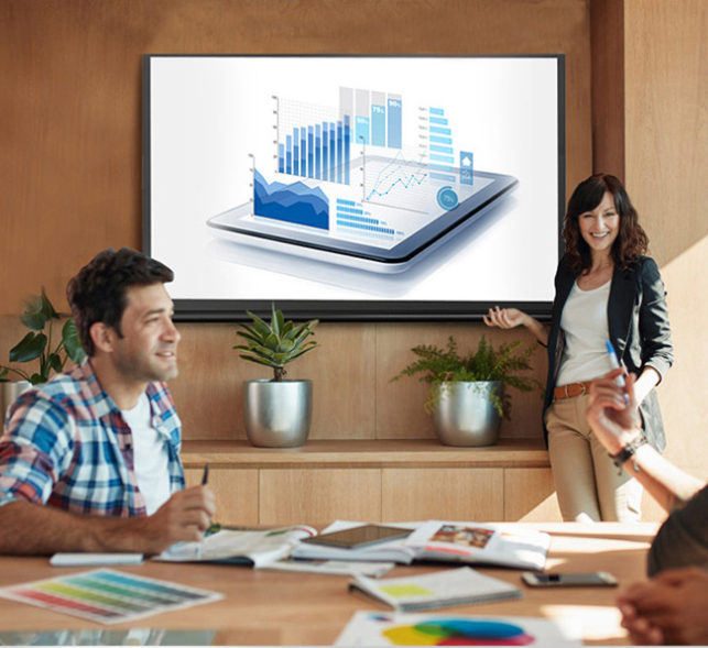 Simple curtain white plastic (150 inches 4:3) length 3.05 * width 2.29 meters