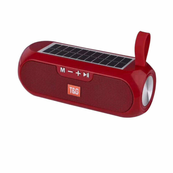 Solar bluetooth subwoofer (red)