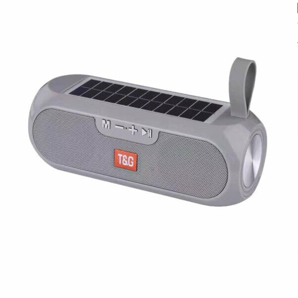 Solar Bluetooth subwoofer (silver gray)