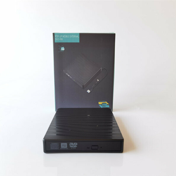 USB3.0 External Recorder Portable DVD-ROM/RM Reader (USB-RW)