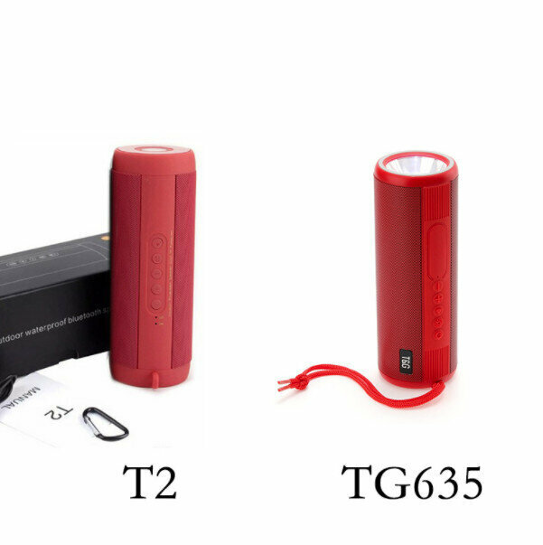 Bluetooth Flashlight Speaker (Red)
