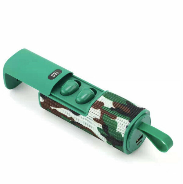 Bluetooth speaker binaural stereo headset (camouflage)