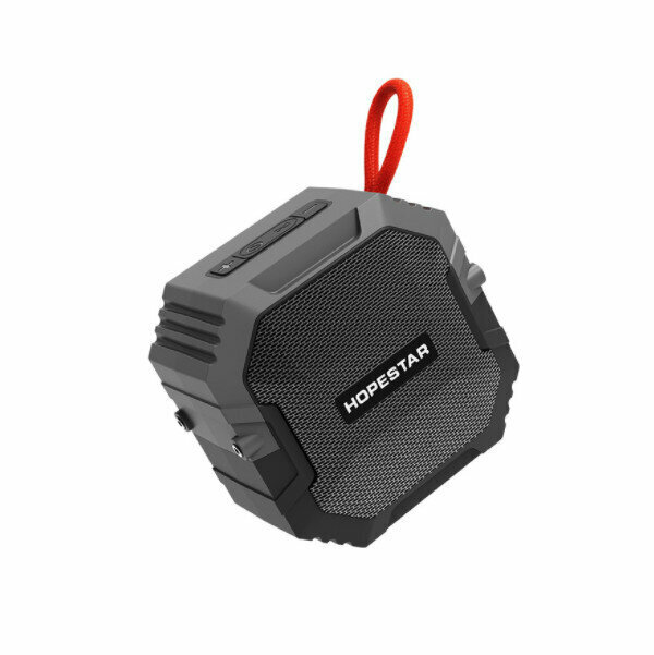 Outdoor portable waterproof bluetooth subwoofer (silver gray)