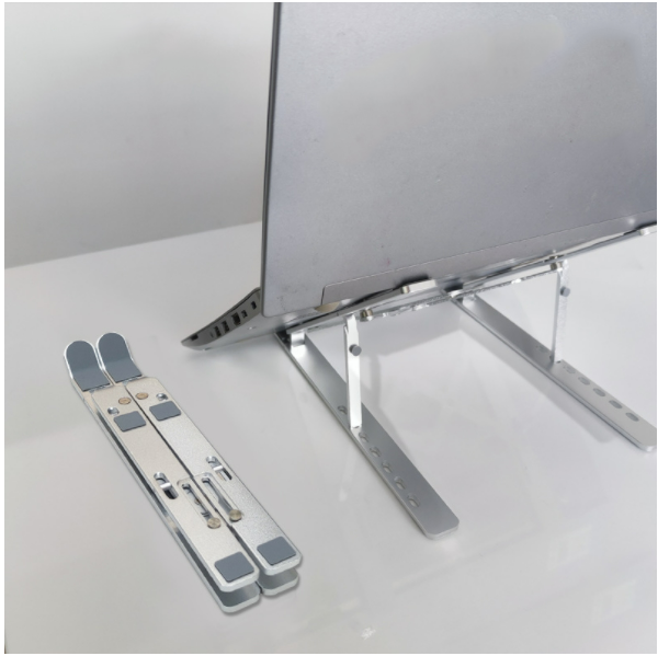 Aluminum alloy folding computer bracket (Star Silver - W aluminum alloy bracket)