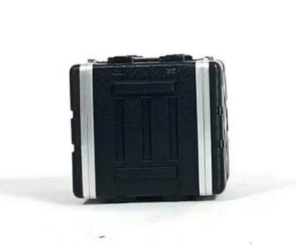 ABS Plastic Portable Flight Case/Amplifier Cabinet - 4U Short (22CM Deep) without anti-collision cotton