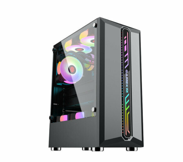Computer Case 120/240 Liquid/ATX Motherboard Mid-Tower Case (Honorable (Black))
