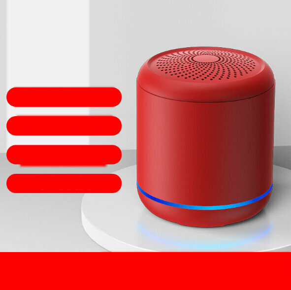 Wireless bluetooth speaker small speaker (red)