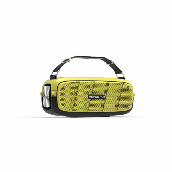 Outdoor portable bluetooth speaker (yellow A20 with microphone)