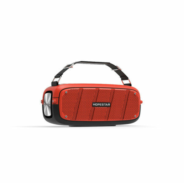 Outdoor portable bluetooth speaker (orange A20 with microphone)