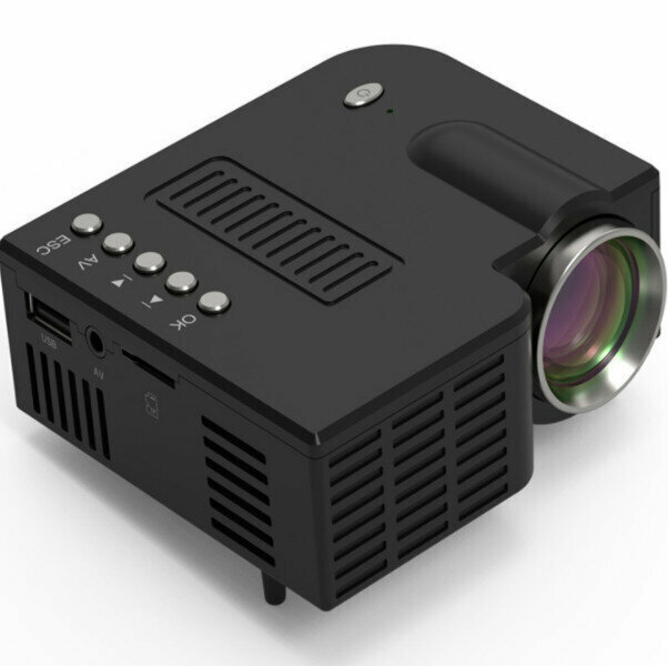 Micro Portable Projector (Black)