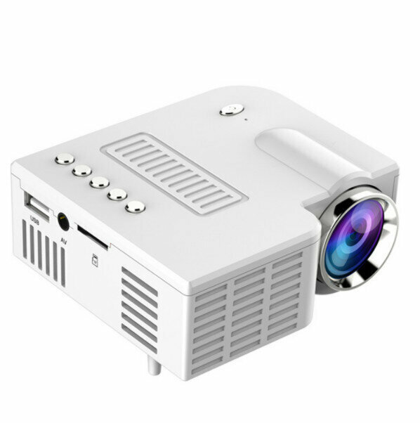 Micro Portable Projector (White)