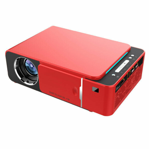 Mini portable projector (red)