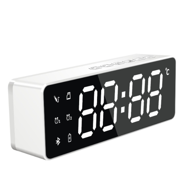 Mini bluetooth mirror speaker (regular version of a battery white)