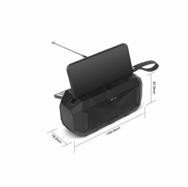 Multi-function bluetooth speaker (black)