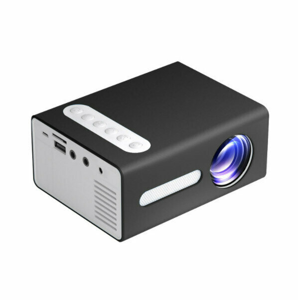 Small Portable Projector (Black)