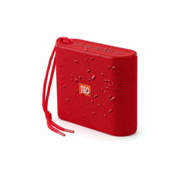 Square bluetooth speaker (red)