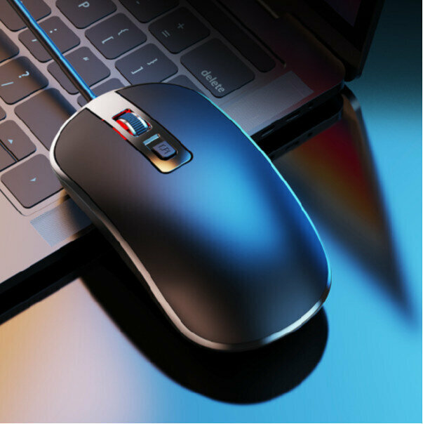 Wired Gaming Mouse (T4 Black)