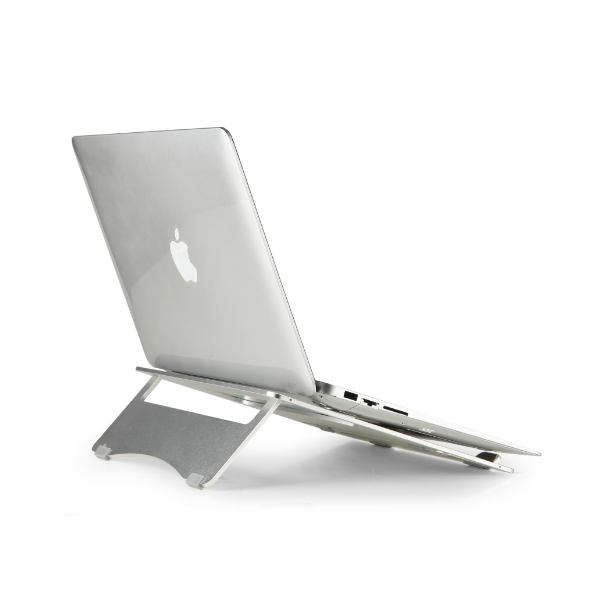 Aluminum alloy laptop holder (silver)