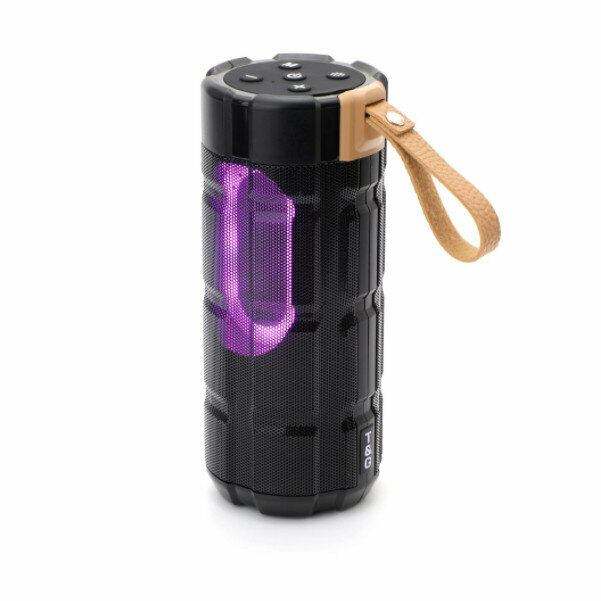 Bluetooth lantern double speaker small speaker (black)