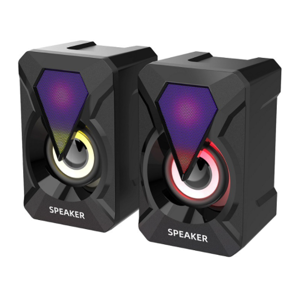1047 RGB speaker with light US2.0 wired desktop small speaker