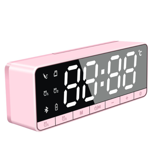 Children's Mirror Audio (Upgraded Dual Battery Pink)