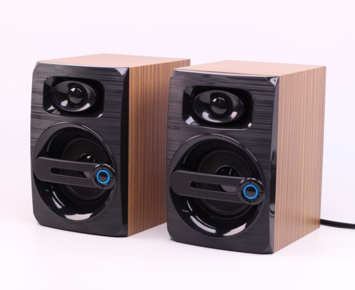 FT-108 New Wood 2.0 Multimedia Desktop Audio (Wood Color)