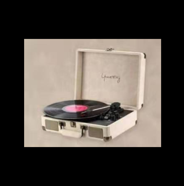 Portable bluetooth vinyl record player (sheep barmi white)