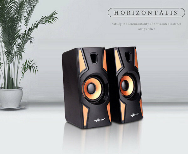 Multimedia USB Wooden Subwoofer Speaker - BAJGO-M17