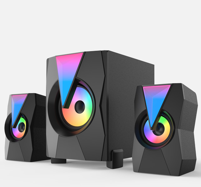 Bluetooth speaker, laptop speaker, RGB active light speaker