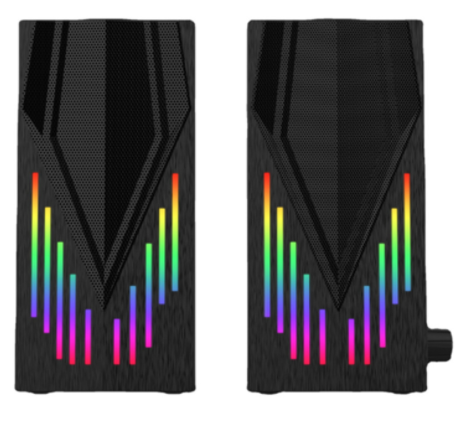 Wired computer, USB small stereo, desktop home subwoofer, home speaker