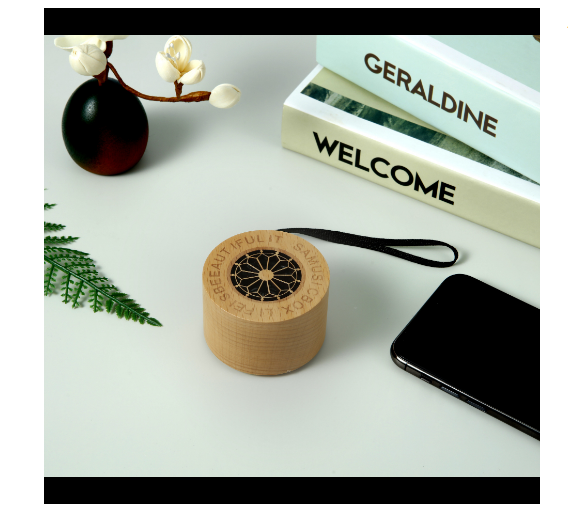Portable bluetooth speaker wooden handicraft small speaker (A1)