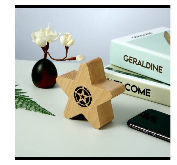 Portable bluetooth speaker wooden handicraft small speaker (A5)