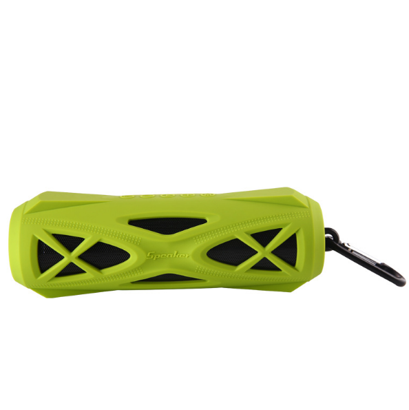 Portable Bluetooth Card Dual Speaker Speaker (Green)
