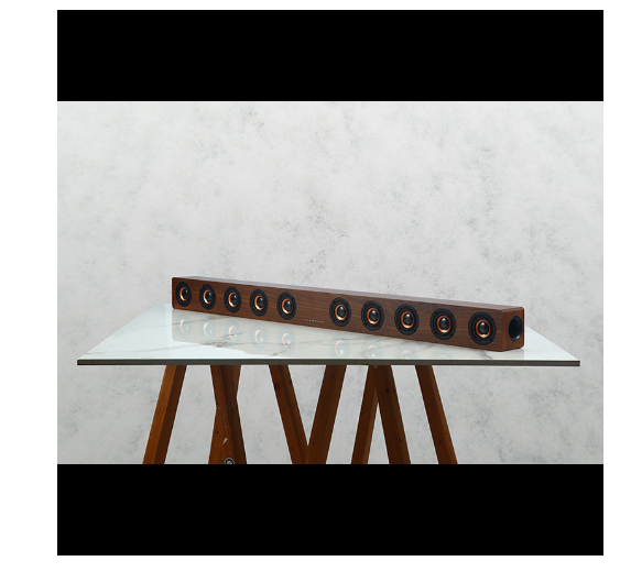 Wood bluetooth speaker brown wood grain (English version)