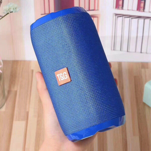 Mini bluetooth subwoofer (blue)