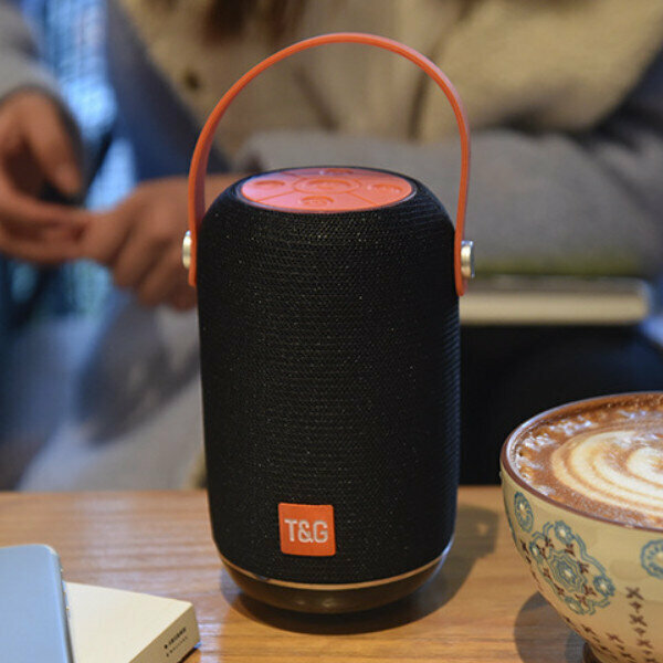 Outdoor portable bluetooth subwoofer (black)