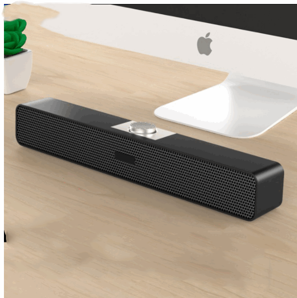 Bluetooth subwoofer small speaker (phantom black bluetooth wired dual-purpose version)